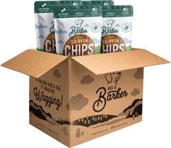 Beg & Barker Whole Chicken Chips Natural Single Ingredient Dog Treats, 3.5-oz, case of 4