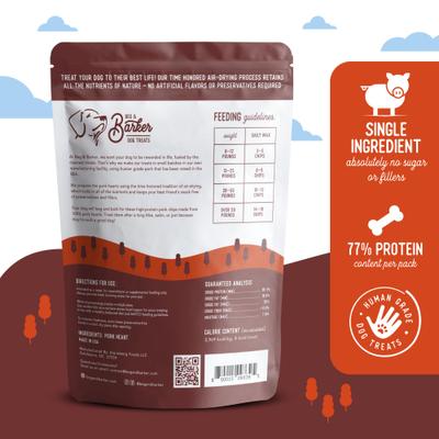 Show full view: Beg & Barker Whole Pork Chips Natural Single Ingredient Dog Treats, 3.5-oz, case of 4 slide 3 of 11