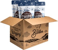 Beg & Barker Whole Turkey Chips Natural Single Ingredient Dog Treats, 3.5-oz, case of 4