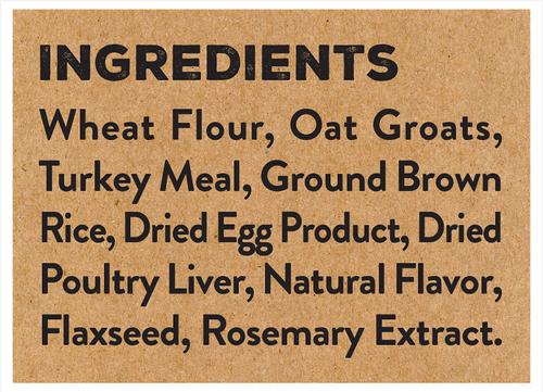 Show full view: Beggar Dog Gobbled Up Turkey Meal & Brown Rice Crunchy Dog Treats, 16-oz box slide 5 of 10