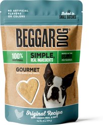 Beggar Dog Original Recipe Chicken Meal & Oats Crunchy Biscuit Dog Treats, 16-oz bag slide 1 of 6