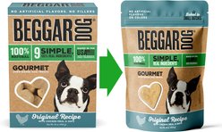 Beggar Dog Original Recipe Chicken Meal & Oats Crunchy Biscuit Dog Treats, 16-oz bag slide 2 of 6