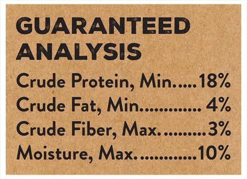 Show full view: Beggar Dog Original Recipe Chicken Meal & Oats Crunchy Biscuit Dog Treats, 16-oz box slide 6 of 10