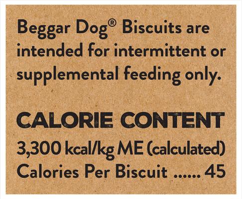 Show full view: Beggar Dog Original Recipe Chicken Meal & Oats Crunchy Biscuit Dog Treats, 16-oz box slide 7 of 10