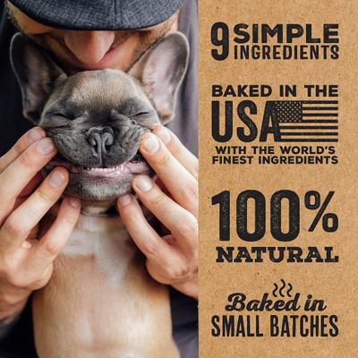 Show full view: Beggar Dog Original Recipe Chicken Meal & Oats Crunchy Biscuit Dog Treats, 16-oz box slide 8 of 10