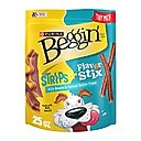 Beggin' Flavor Stix & Strips with Bacon & Peanut Butter Flavor Soft & Chewy Dog Treats, 25-oz pouch