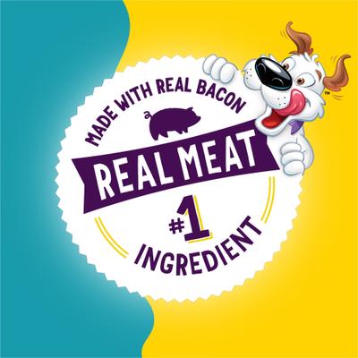 Show full view: Beggin' Flavor Stix & Strips with Bacon & Peanut Butter Flavor Soft & Chewy Dog Treats, 6-oz pouch slide 5 of 11