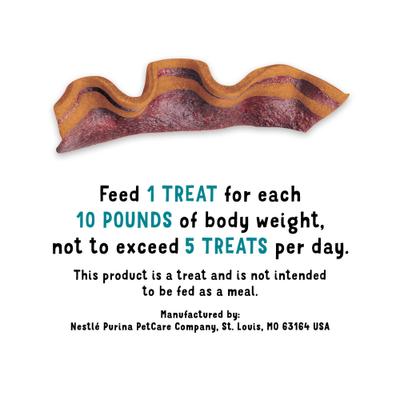 Show full view: Beggin' Loaded Bacon & Cheese Fries Flavor Soft & Chewy Dog Treats, 25-oz pouch slide 8 of 10