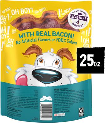Show full view: Beggin' Loaded Bacon & Cheese Fries Flavor Soft & Chewy Dog Treats, 25-oz pouch slide 3 of 10