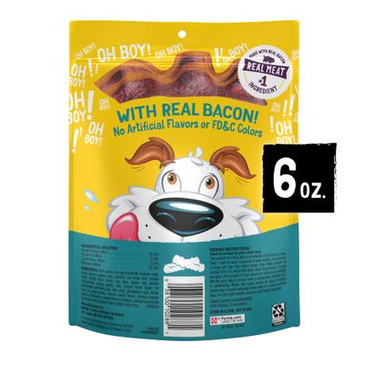 Show full view: Beggin' Loaded Bacon & Cheese Fries Flavor Soft & Chewy Dog Treats, 6-oz pouch slide 3 of 9