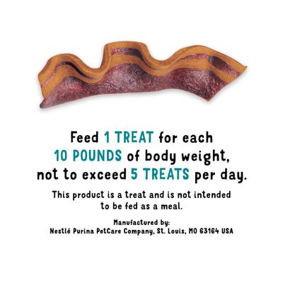 Show full view: Beggin' Loaded Bacon & Cheese Fries Flavor Soft & Chewy Dog Treats, 6-oz pouch slide 7 of 9