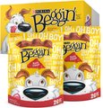 Beggin' Strips Pizza Flavor with Real Bacon Jerky Dog Treats, 26-oz pouch, case of 2
