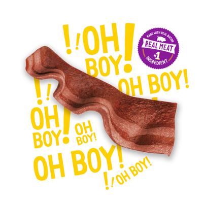 Show full view: Beggin' Strips Pizza Flavor with Real Bacon Jerky Dog Treats, 26-oz pouch, case of 2 slide 4 of 10