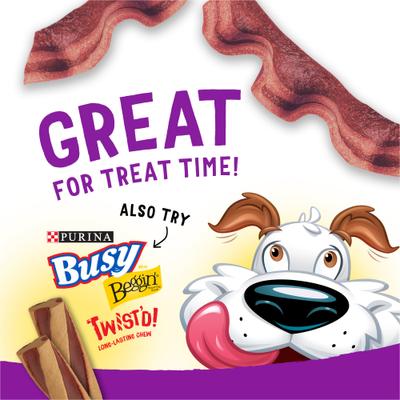 Show full view: Beggin' Strips Real Meat with Bacon & Beef Flavored Dog Treats, 48-oz pouch slide 6 of 11