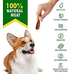 Beloved Pets Calcium Bones Wrapped Chicken & Rawhide-Free Natural Grain-Free Meat with Chicken Dog Treats, 10.6-oz bag slide 2 of 7