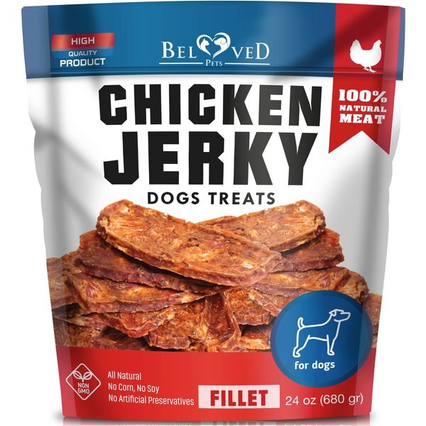 Only Natural Pet Jerky Strips Venison Grain-Free Dog Treats