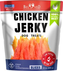 Beloved Pets Chicken Jerky Slices Grain-Free High-Protein Natural Dog Treats, 1.5-lb bag