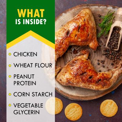 Show full view: Beloved Pets Dried Snacks Biscuit Sticks Chicken Human Grade Rawhide-Free & Grain-Free Natural Dog Chews, 10.6-oz bag slide 4 of 9