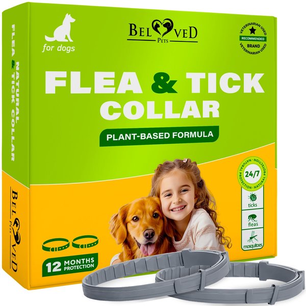 Beloved Pets Natural Flea & Tick Collar for Dogs