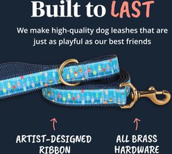 Belted Cow Company Lobster Buoys Ribbon Dog Leash, 6-ft long, 1-in wide slide 2 of 3