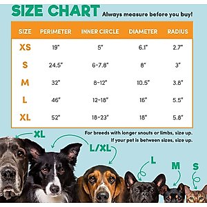 Bencmate Protective Inflatable Soft Pet Recovery Does Not Block Vision Recovery Collar for Dogs & Cats, Blue, Medium