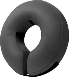 Bencmate Protective Inflatable Soft Pet Recovery Does Not Block Vision Recovery Collar for Dogs & Cats, Dark Grey, Medium