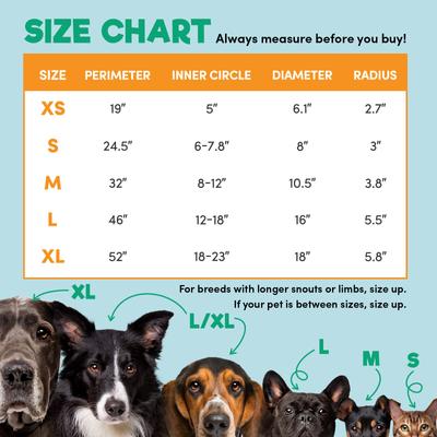 Show full view: Bencmate Protective Inflatable Soft Pet Recovery Does Not Block Vision Recovery Collar for Dogs & Cats, Donut-Strawberry, Small slide 7 of 9
