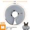 Show in main carousel: Bencmate Protective Inflatable Soft Pet Recovery Does Not Block Vision Recovery Collar for Dogs & Cats, Grey, Medium slide 3 of 9