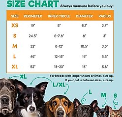 Bencmate Protective Inflatable Soft Pet Recovery Does Not Block Vision Recovery Collar for Dogs & Cats, Grey, Small slide 2 of 6