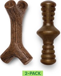 Benebone 2-Pack Maplestick Zaggler Dog Chew Toy, Small