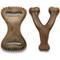 Show in main carousel: Benebone 2-Pack Wishbone Dental Chew Dog Toy, Medium slide 1 of 10