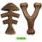 Show in main carousel: Benebone 2-Pack Wishbone Fishbone Dog Chew Toy, Large slide 1 of 10