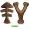 Show in main carousel: Benebone 2-Pack Wishbone Fishbone Dog Chew Toy, Small slide 1 of 10
