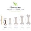 Show in main carousel: Benebone Bacon Flavor Tough Puppy Chew Toy, 2 count slide 5 of 9