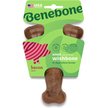 Benebone Bacon Flavor Wishbone Tough Dog Chew Toy