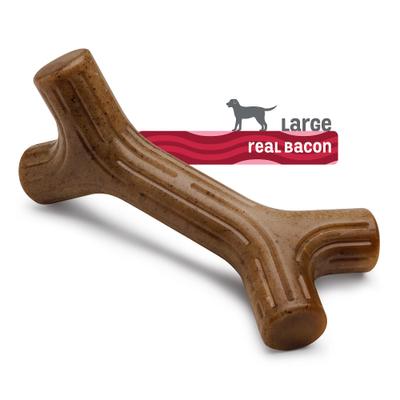 Show full view: Benebone Bacon Stick Tough Dog Chew Toy, Large slide 4 of 10