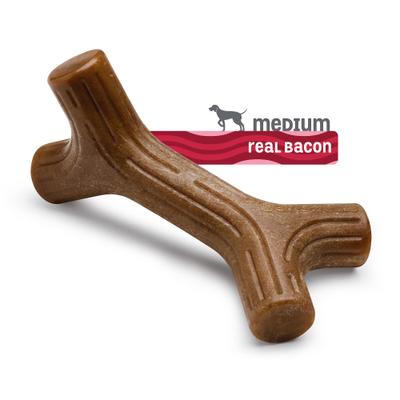Show full view: Benebone Bacon Stick Tough Dog Chew Toy, Medium slide 5 of 11