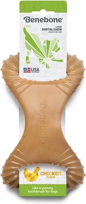 Show full view: Benebone Chicken Flavor Dental Tough Dog Chew Toy, Large slide 3 of 9