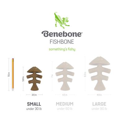 Show full view: Benebone Fishbone Dog Chew Toy, Small slide 6 of 7