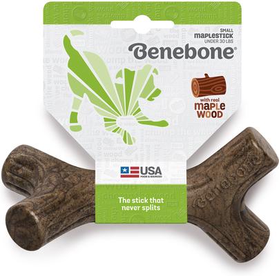 Show full view: Benebone Maplestick Tough Dog Chew Toy, Small slide 3 of 10