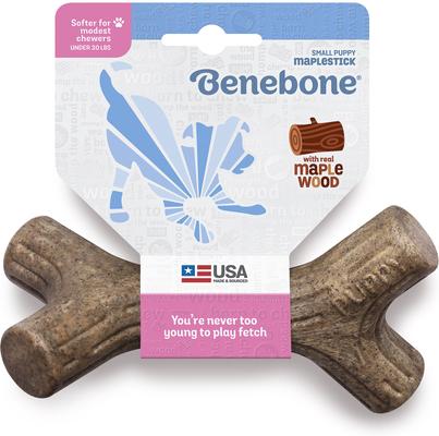 Show full view: Benebone Maplestick Tough Puppy Chew Toy slide 3 of 9