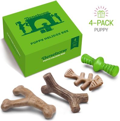 Show full view: Benebone Multipack Durable Dog Chew Toy, 4 count, X-Small slide 2 of 7
