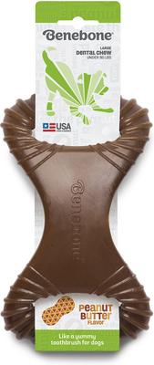 Show full view: Benebone Peanut Butter Flavor Dental Tough Dog Chew Toy, Large slide 3 of 9