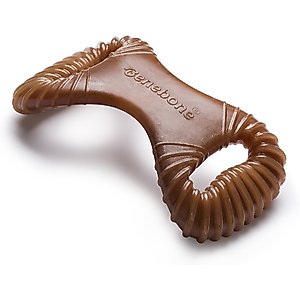 Benebone Peanut Butter Flavor Dental Tough Dog Chew Toy, Medium