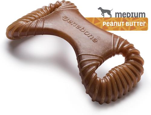 Show full view: Benebone Peanut Butter Flavor Dental Tough Dog Chew Toy, Medium slide 4 of 9