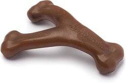 Benebone Peanut Butter Flavor Wishbone Tough Dog Chew Toy, Small
