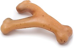 Benebone Rotisserie Chicken Flavor Wishbone Tough Dog Chew Toy, Small