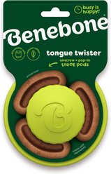 Benebone Tongue Twister Long Lasting Interactive Treat Dispensing Dog Toy, Medium