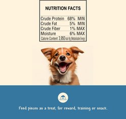 Benny Bullys Beef Liver Chops Raw Freeze-Dried Dog Treats, 3.7-oz bag slide 2 of 5