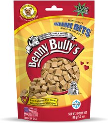 Benny Bullys Beef Liver Mini Bit Freeze-Dried Dog Treats, 5.2-oz bag
